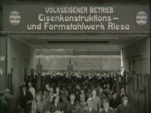 Workers Leaving The Factory